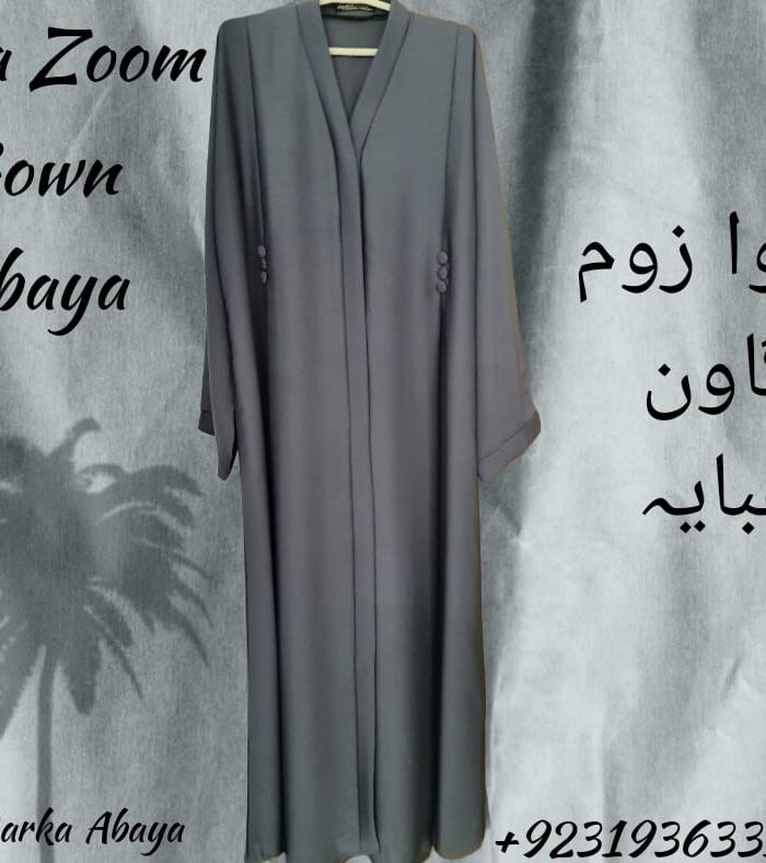 Alternative view of Ajwa Zoom Abaya