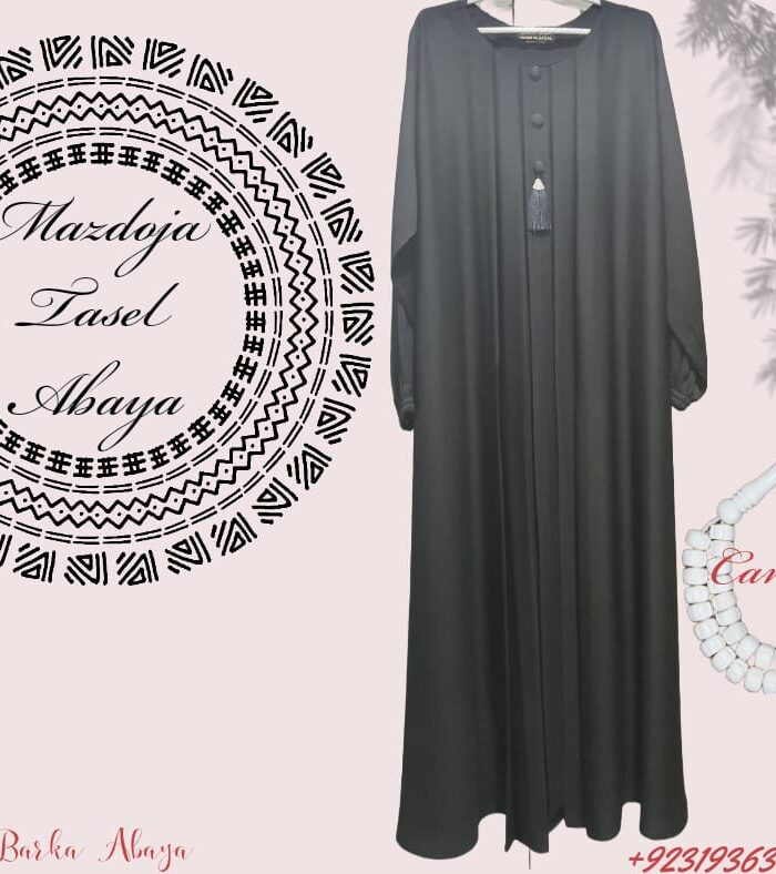 Mazdoja Tassel Abaya - Image 11