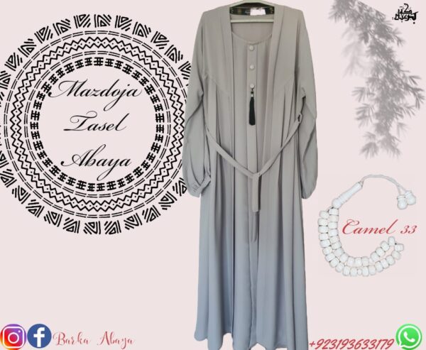 Mazdoja Tassel Abaya