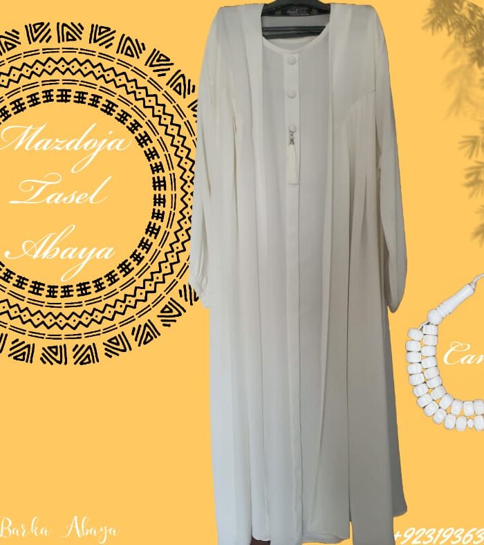 Mazdoja Tassel Abaya - Image 3