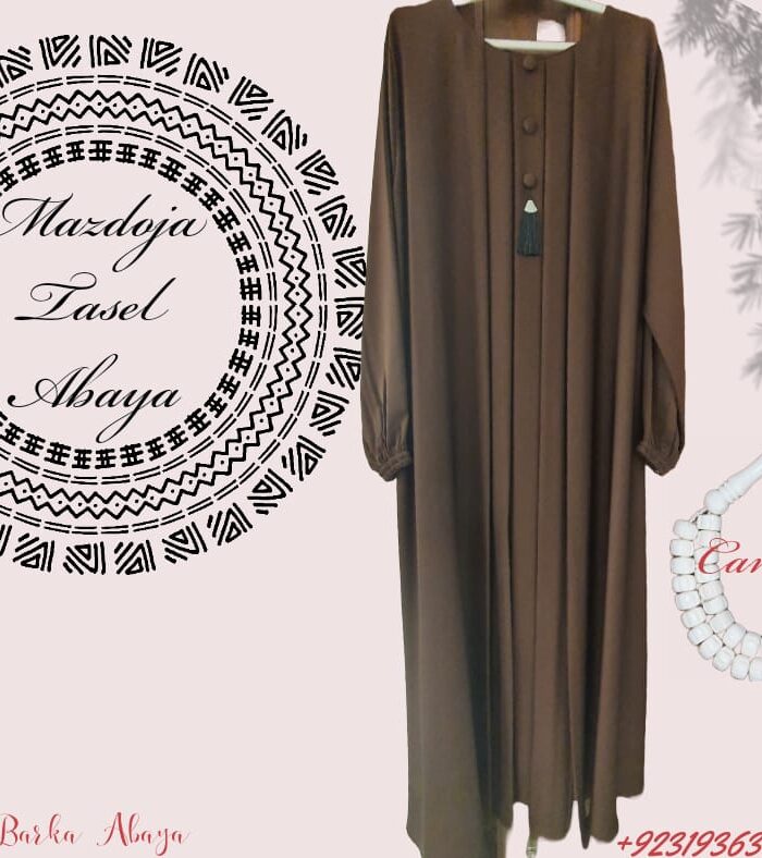 Mazdoja Tassel Abaya - Image 10