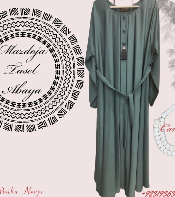 Mazdoja Tassel Abaya - Image 9