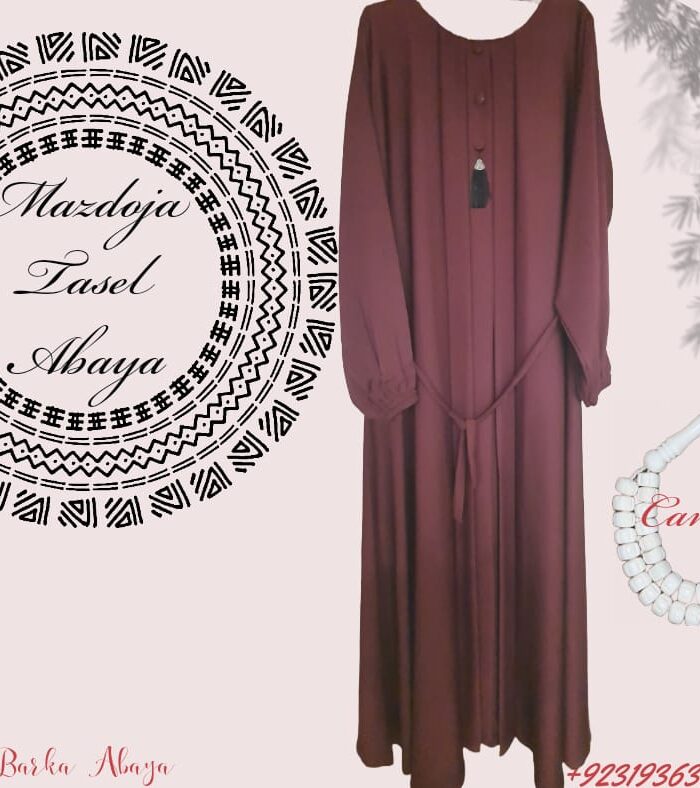 Mazdoja Tassel Abaya - Image 7