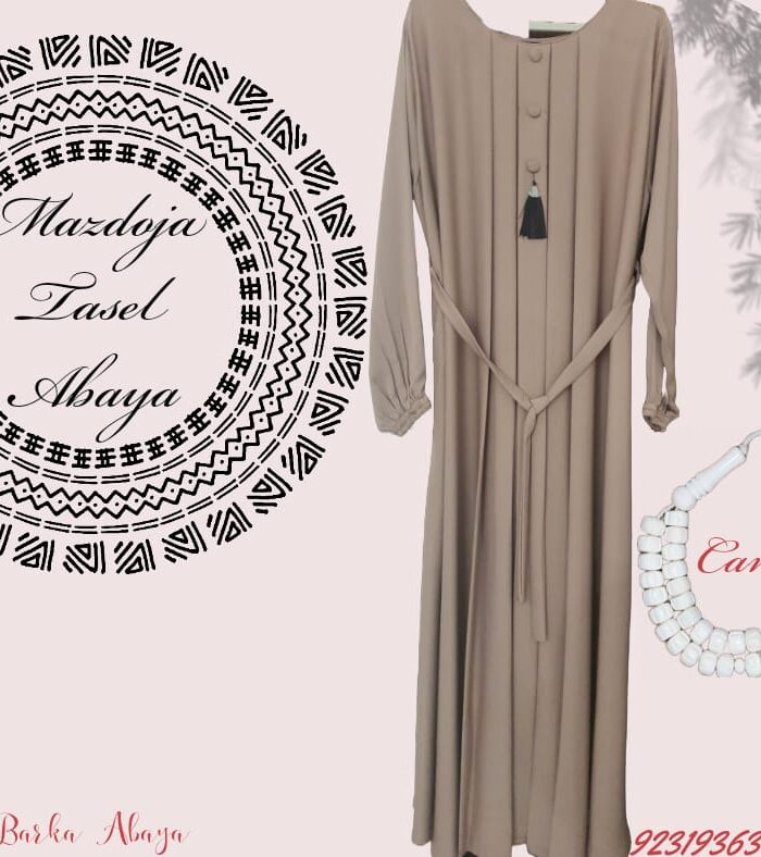 Mazdoja Tassel Abaya - Image 6