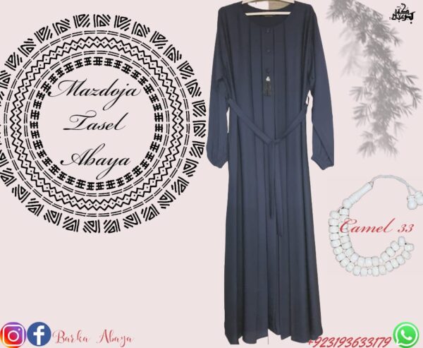 Mazdoja Tassel Abaya - Image 5