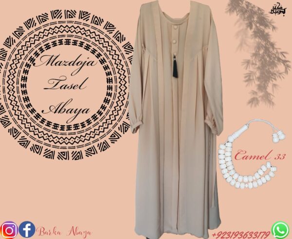 Mazdoja Tassel Abaya - Image 2