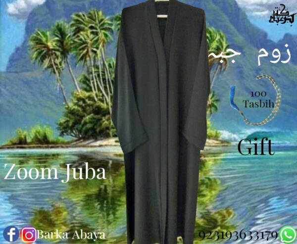Plain Zoom Abaya - Image 5