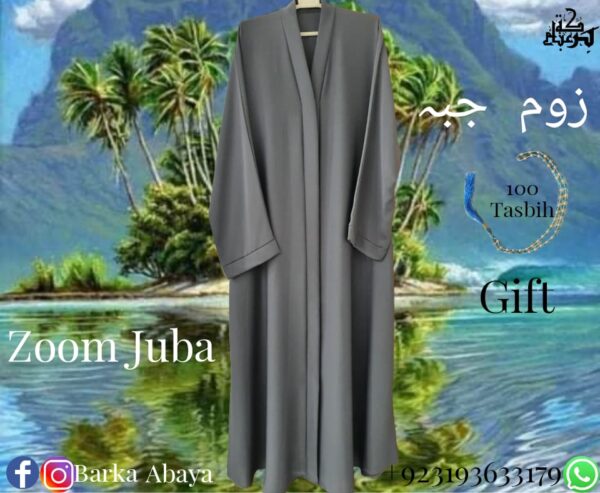 Plain Zoom Abaya - Image 4