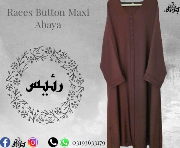 Raees Button Maxi Without Tassel - Image 4