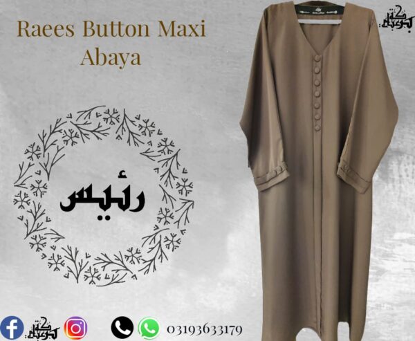 Raees Button Maxi Without Tassel - Image 2