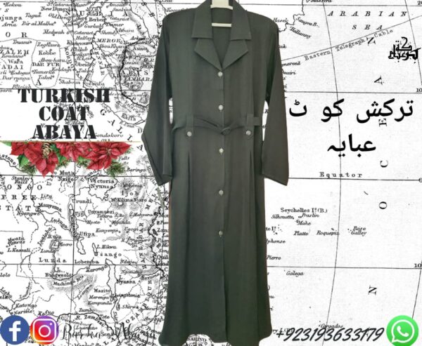 Turkish Coat Abaya