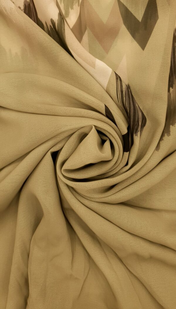 Multi-colour Georgette - Arrow Stroke Stole | Bold & Artistic | 70" x 30" - Image 10