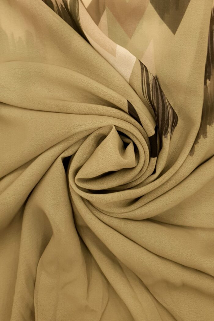 Multi-colour Georgette - Arrow Stroke Stole | Bold & Artistic | 70" x 30" - Image 10