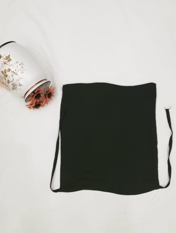 Army Green Dori Niqab – Single Layer | Georgette Fabric - Image 2