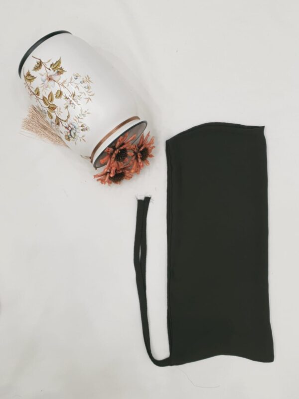 Army Green Dori Niqab – Single Layer | Georgette Fabric