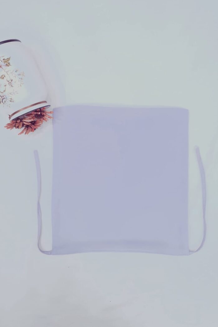Alternative view of Light Purple Dori Niqab – Single Layer | Georgette Fabric