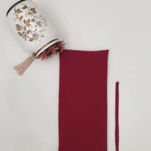 Maroon Dori Niqab – Single Layer | Zoom Fabric