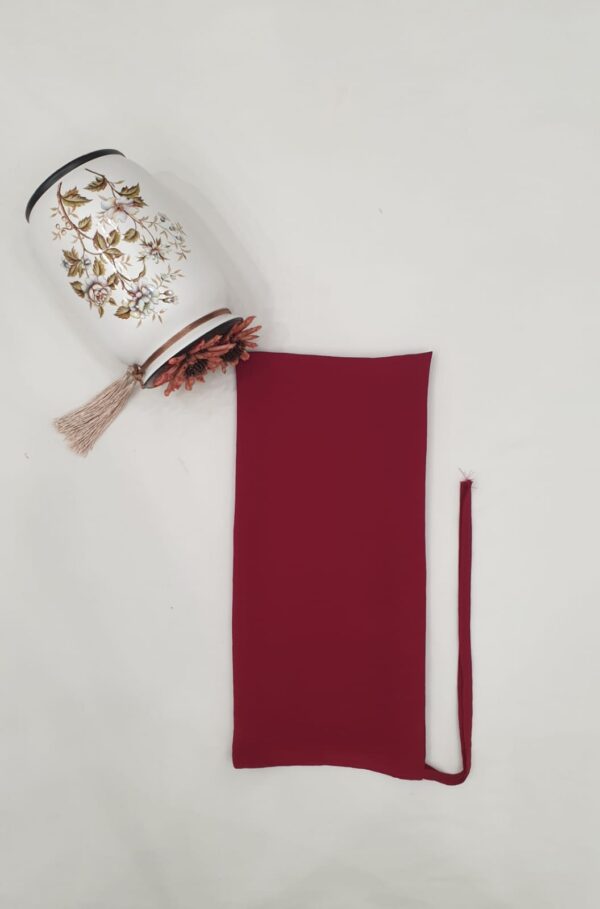 Maroon Dori Niqab – Single Layer | Zoom Fabric