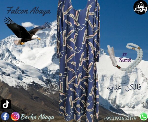 Blue Anchor - Falcon Maxi Abaya