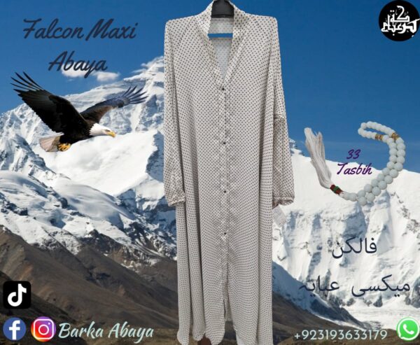 Falcon Maxi Abaya - Image 3