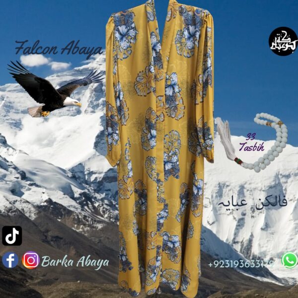 Falcon Maxi Abaya - Image 2