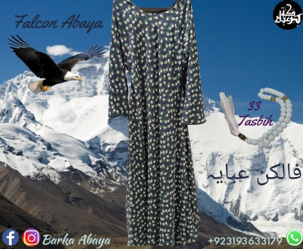 Falcon Single Layered Abaya - Image 12