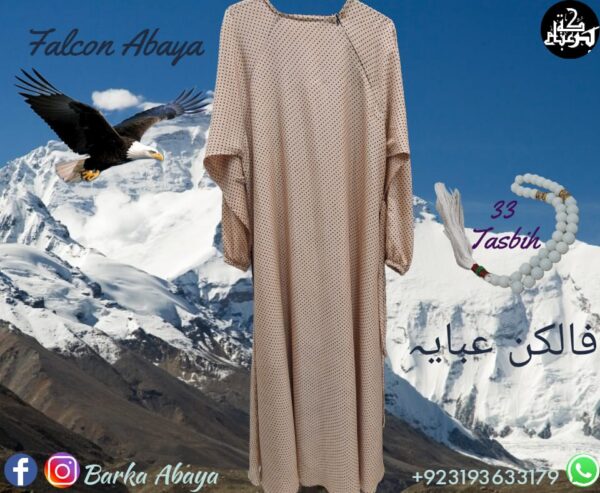 Falcon Single Layered Abaya - Image 10