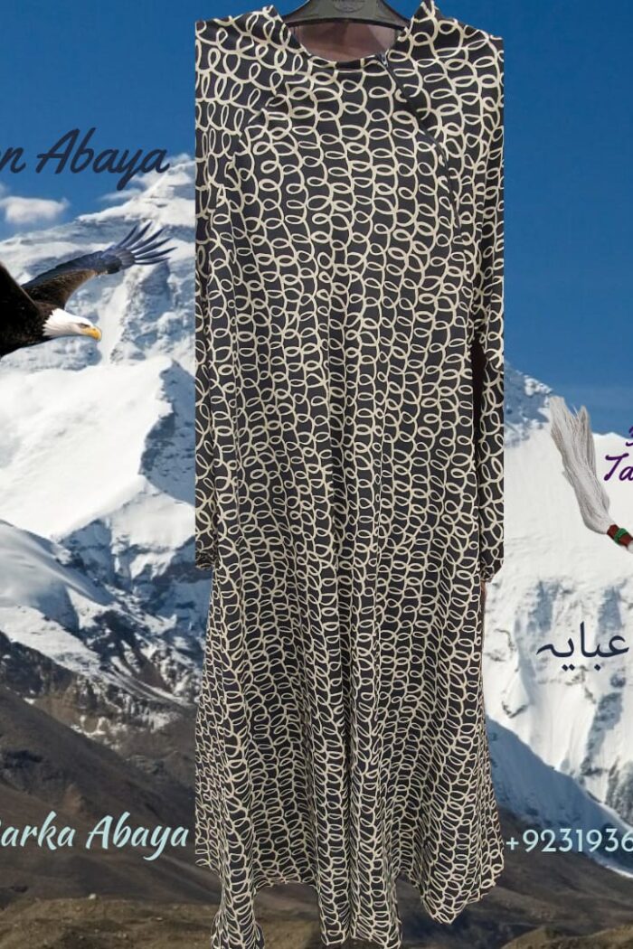 Spring - Falcon Single Layered Abaya