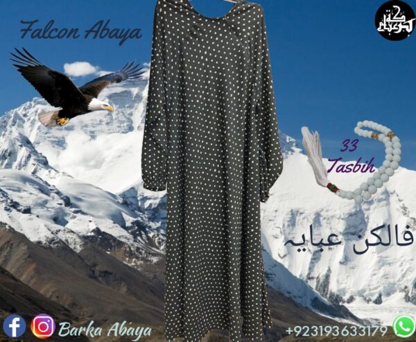 Falcon Single Layered Abaya - Image 7