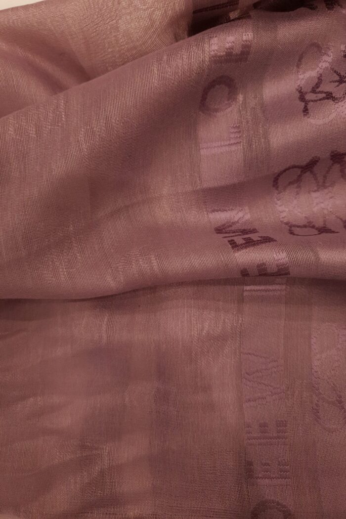 Multi Colour - Lowee Stole | Soft Fabric | 70" x 30" | Net-Look Margin & Lowee Signature Strip - Image 4