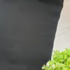 Black - Georgette Plain Scarf