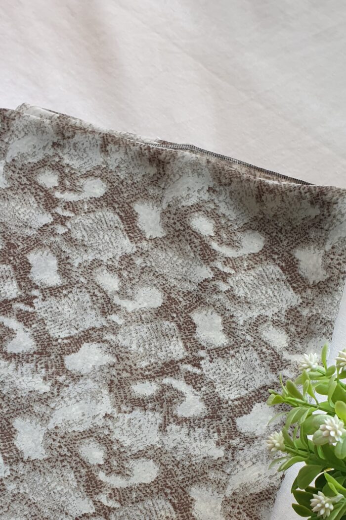 Lunar Pits - Printed Scarf