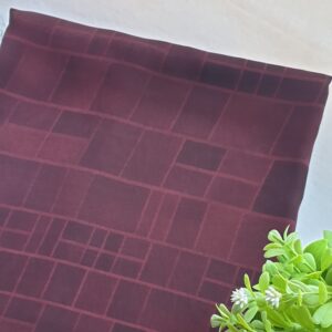 Brick Maroon - Printed Scarf