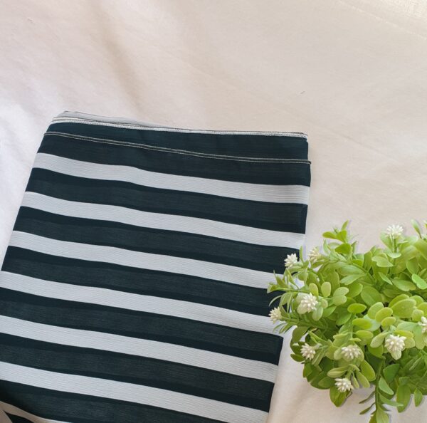 Zebra Cross - Georgette Printed Scarf