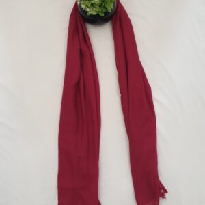 Multi Colour - Tarkashi Stole | Soft Fabric | 70" x 30" | Small Box Dot Design with Tassel Borders