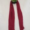 Multi Colour - Tarkashi Stole | Soft Fabric | 70" x 30" | Small Box Dot Design with Tassel Borders