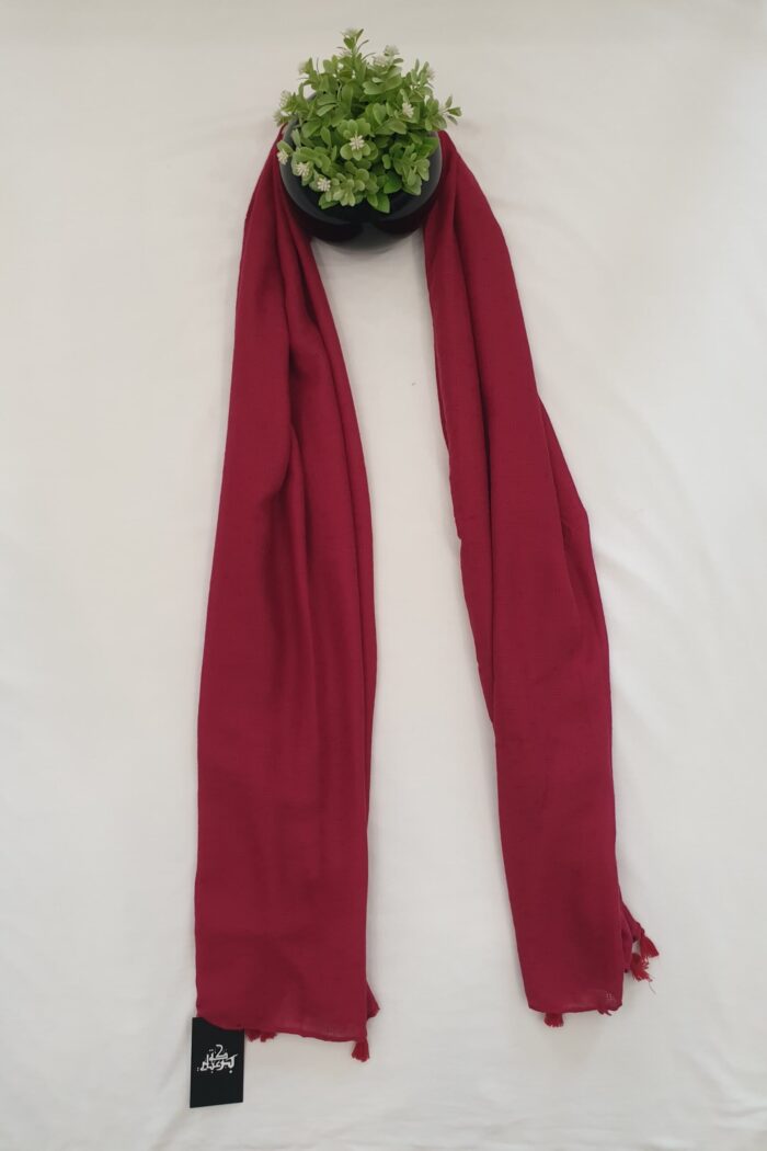 Multi Colour - Tarkashi Stole | Soft Fabric | 70" x 30" | Small Box Dot Design with Tassel Borders